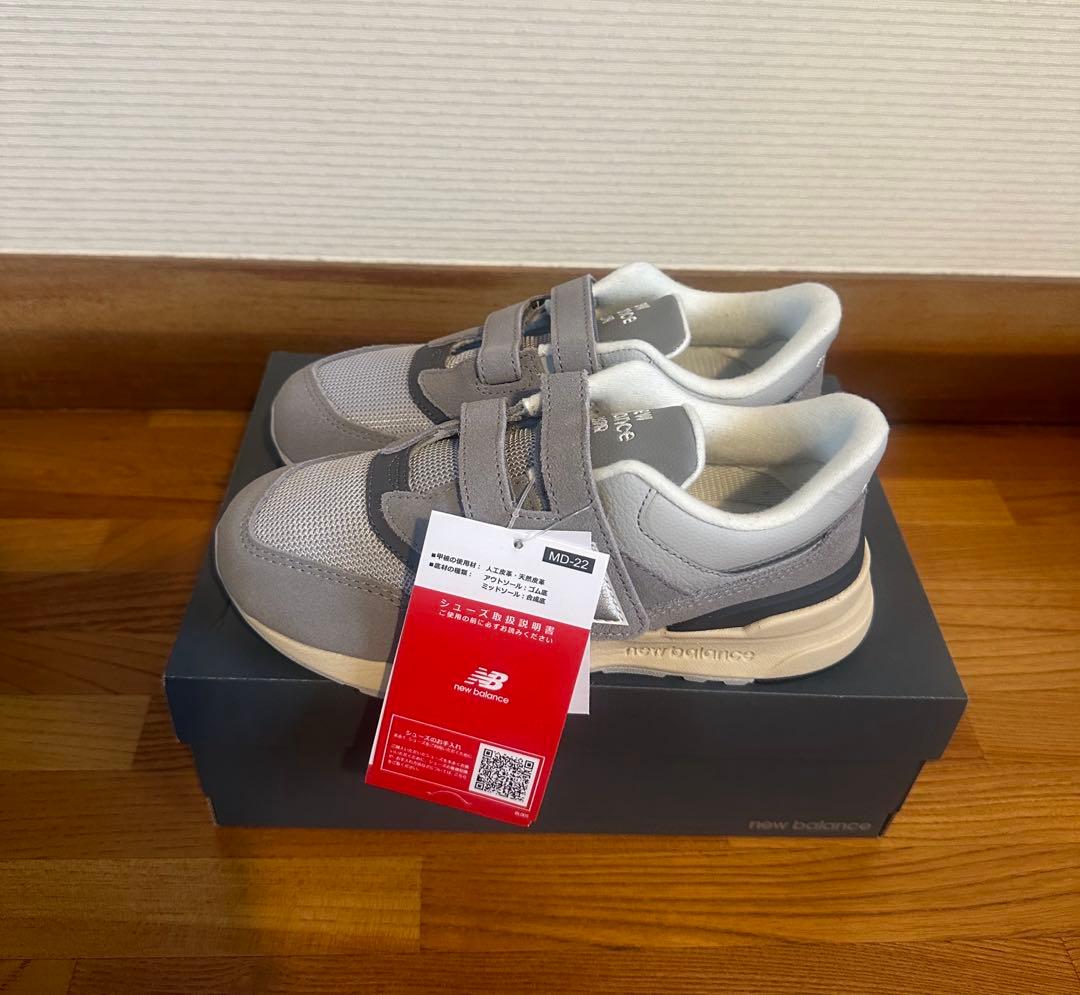 ニューバランス 997RHA グレー 20cm new balance キッズ