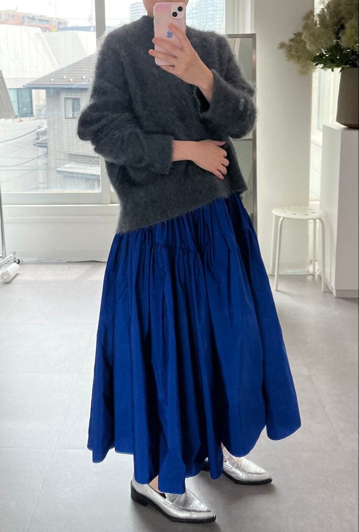 スカート SHE Tokyo Eleanor Blue 36