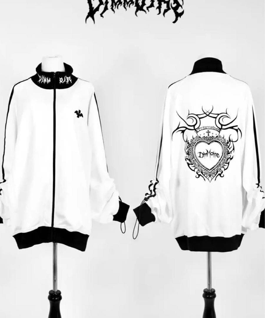 【ねこ】Dimmoire スピンドルジャージ ホワイト