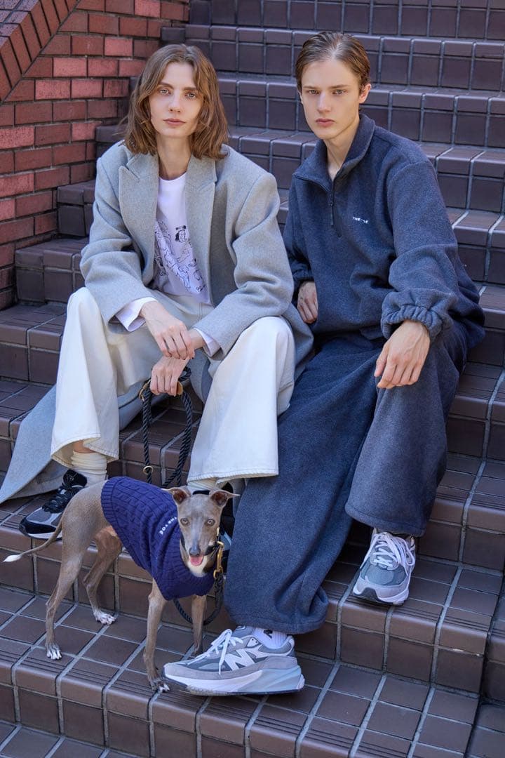 THE TOÉ❤︎Bornheim Fleece Top charcoalgray