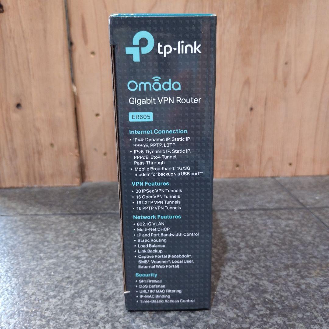 【未使用】 TP-Link omada VPNルーター ER605