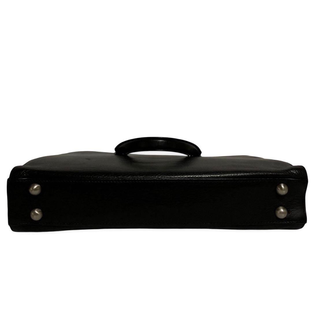 極美品✨ ジャンポールゴルチエ ビジネスバッグ 2way 90s ブラック