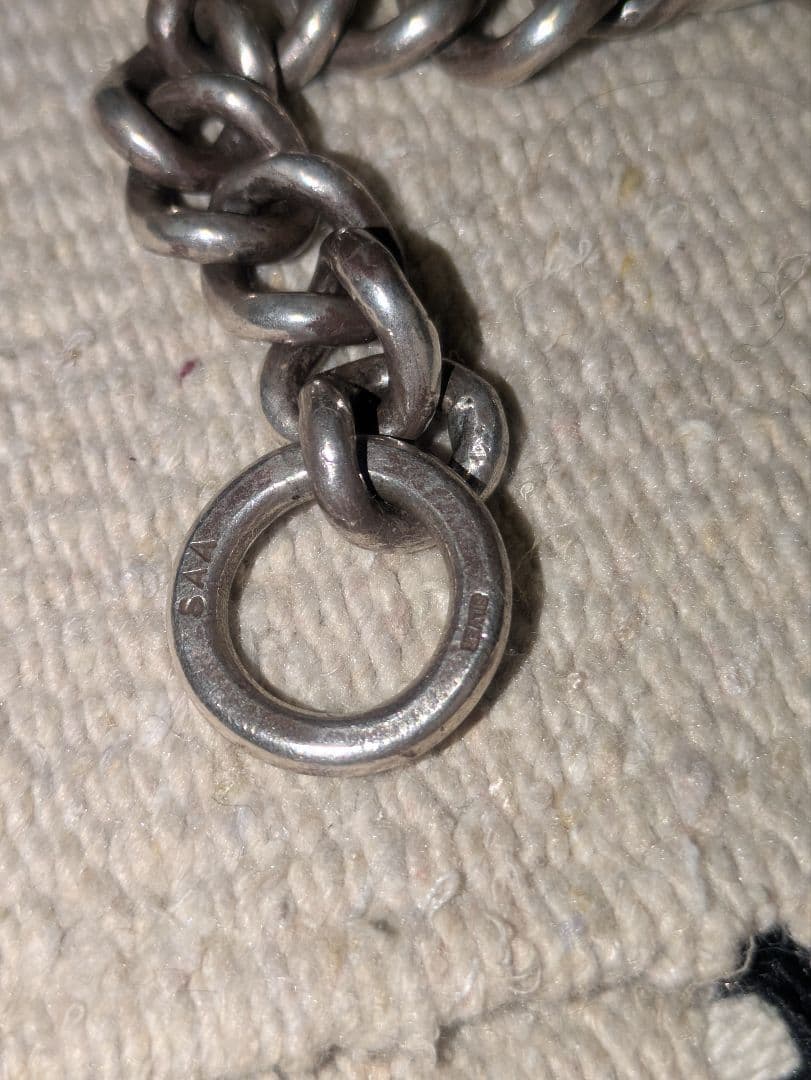 シルバーアズアート シルバー925 重厚 ブレスレット チェーン