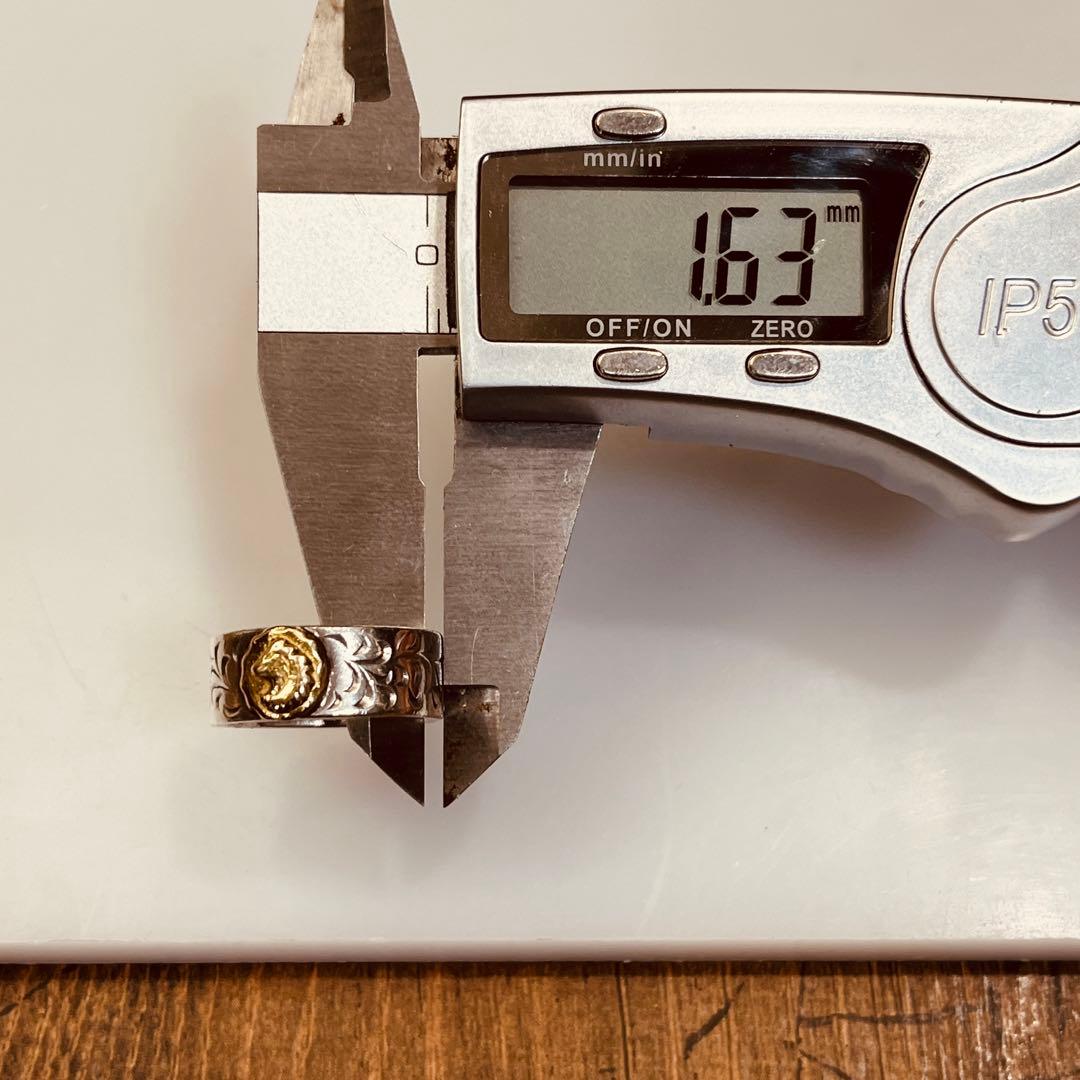 TADY&KING アラベスク平打ちリングGPウルフ 15号 指輪 k18