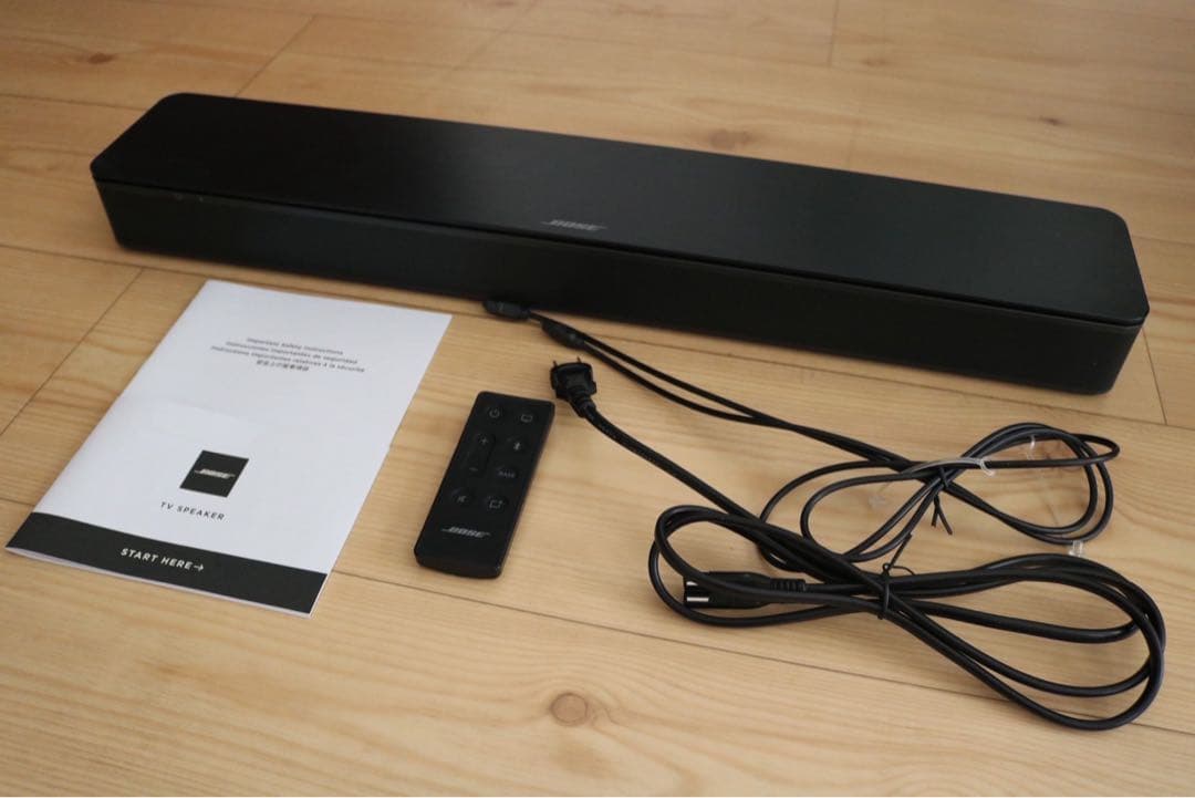 【美品】BOSE TV Speaker サウンドバー コンパクトスピーカー