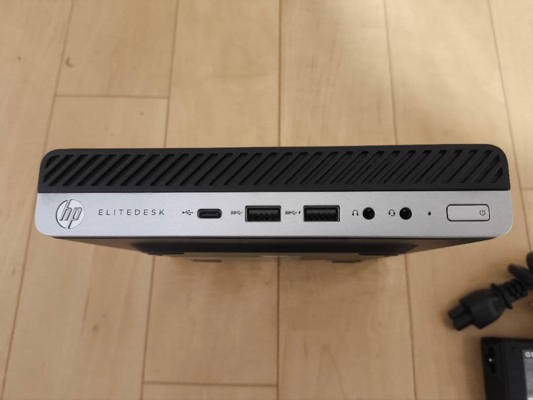 Windowsデスクトップ HP EliteDesk 800 G4 8600T/512GB/16GB/Set