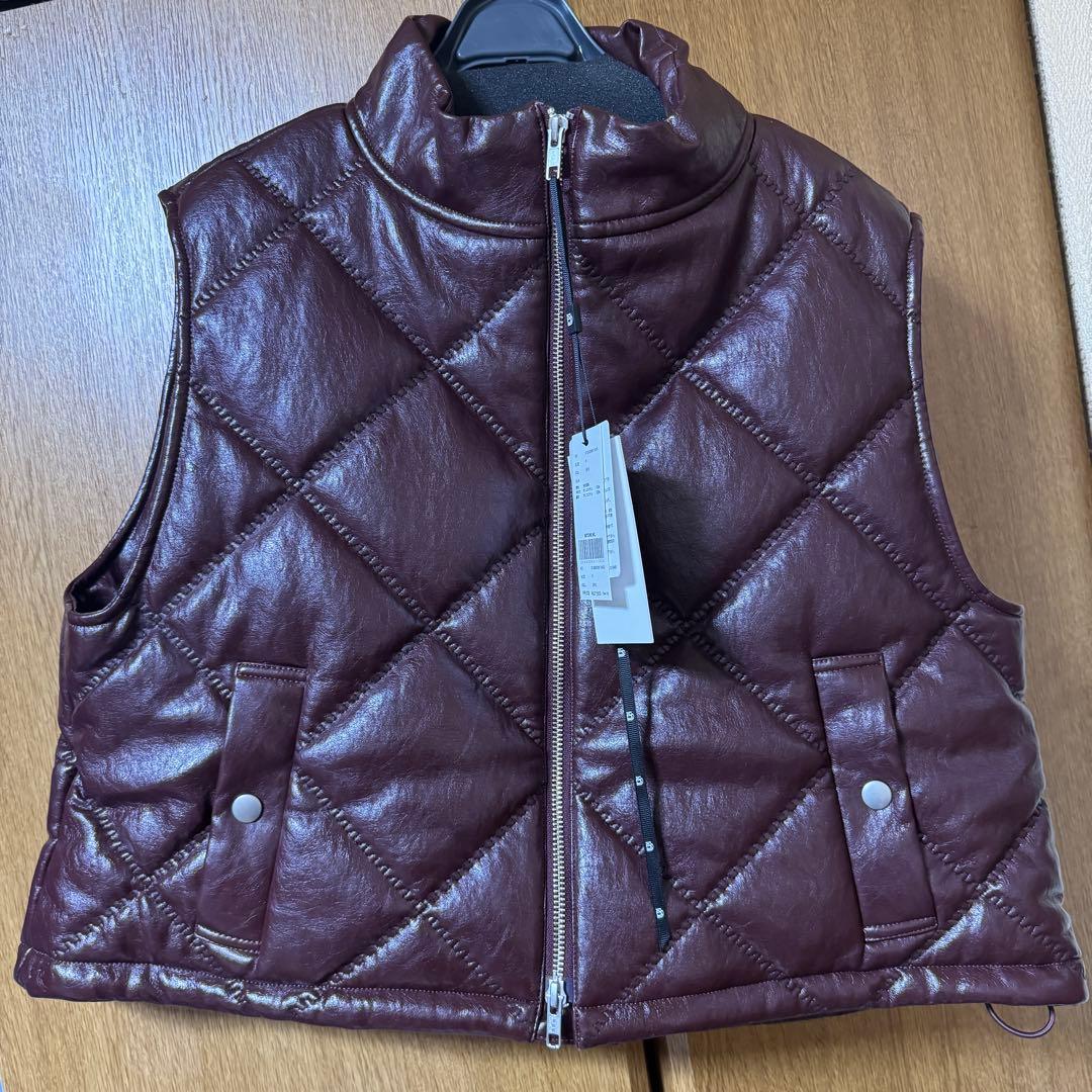 M*U様 新品 Ameri SYNTHETIC LEATHER QUILTING