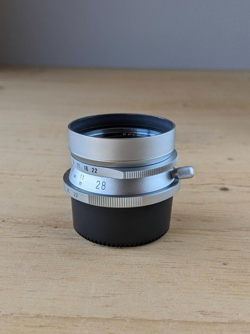 Voigtländer COLOR SKOPAR 28mmF3.5ファインダー付