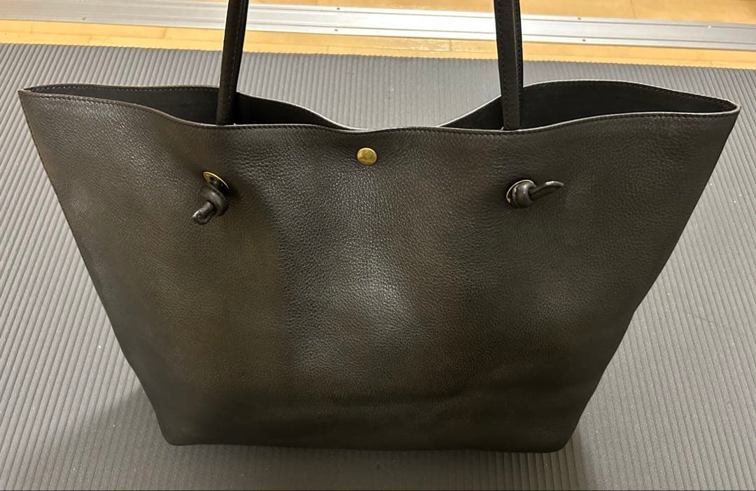 S.MANO ROPE TOTE 黒レザー トートバッグ