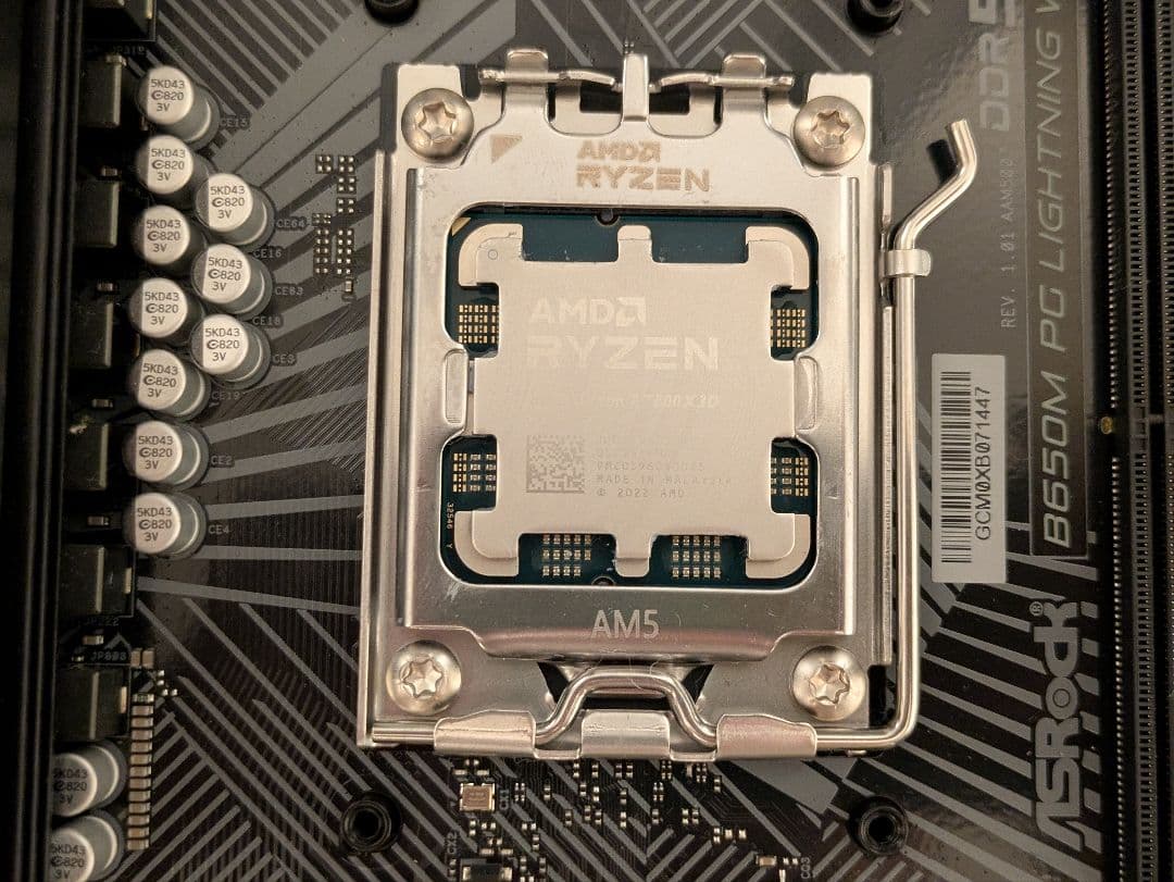 (0921更新)Ryzen7 7800X3D ＋ ASRock B650Mセット