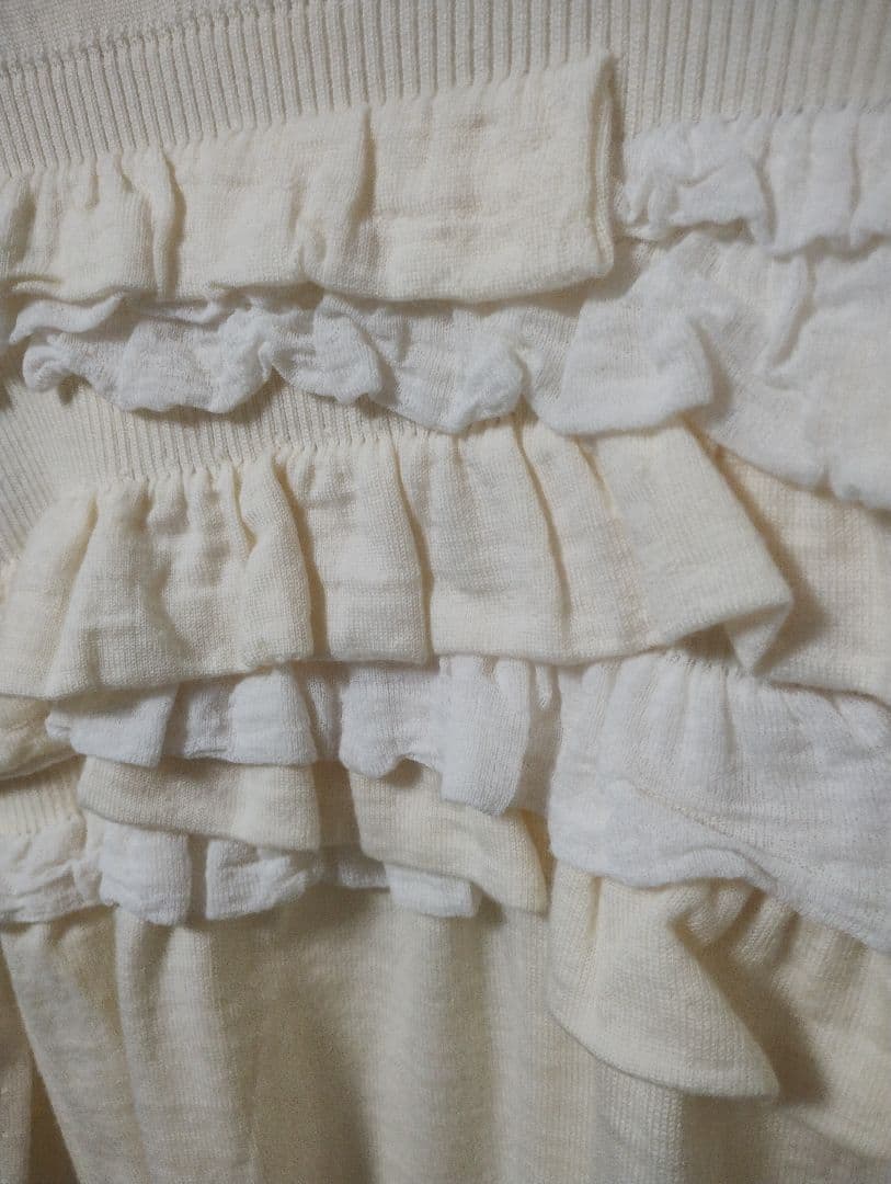 トリコ コムデギャルソン フリルデザイン ニット AD2020