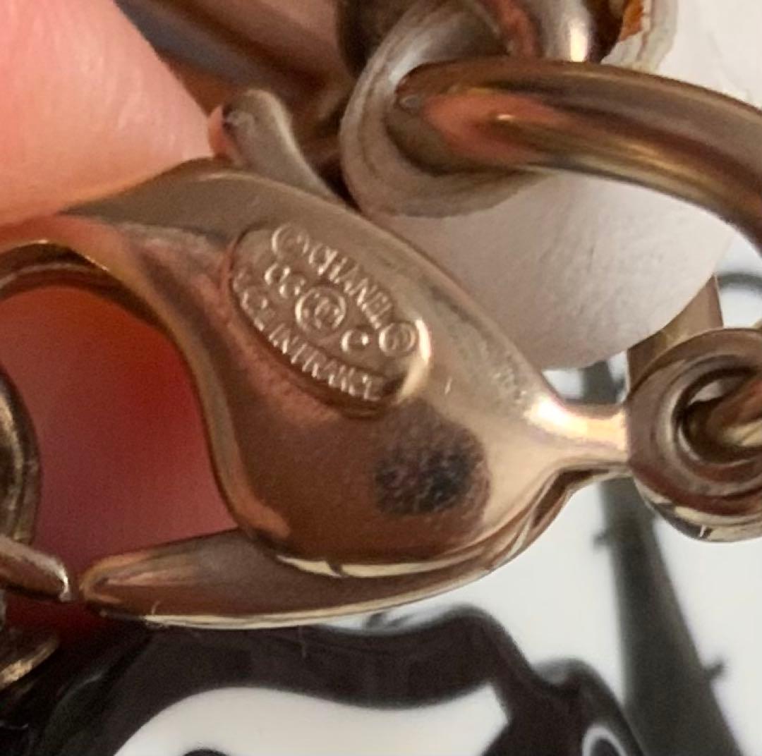 中古　美品　希少　シャネル　エッフェル塔　チャーム　ベルト