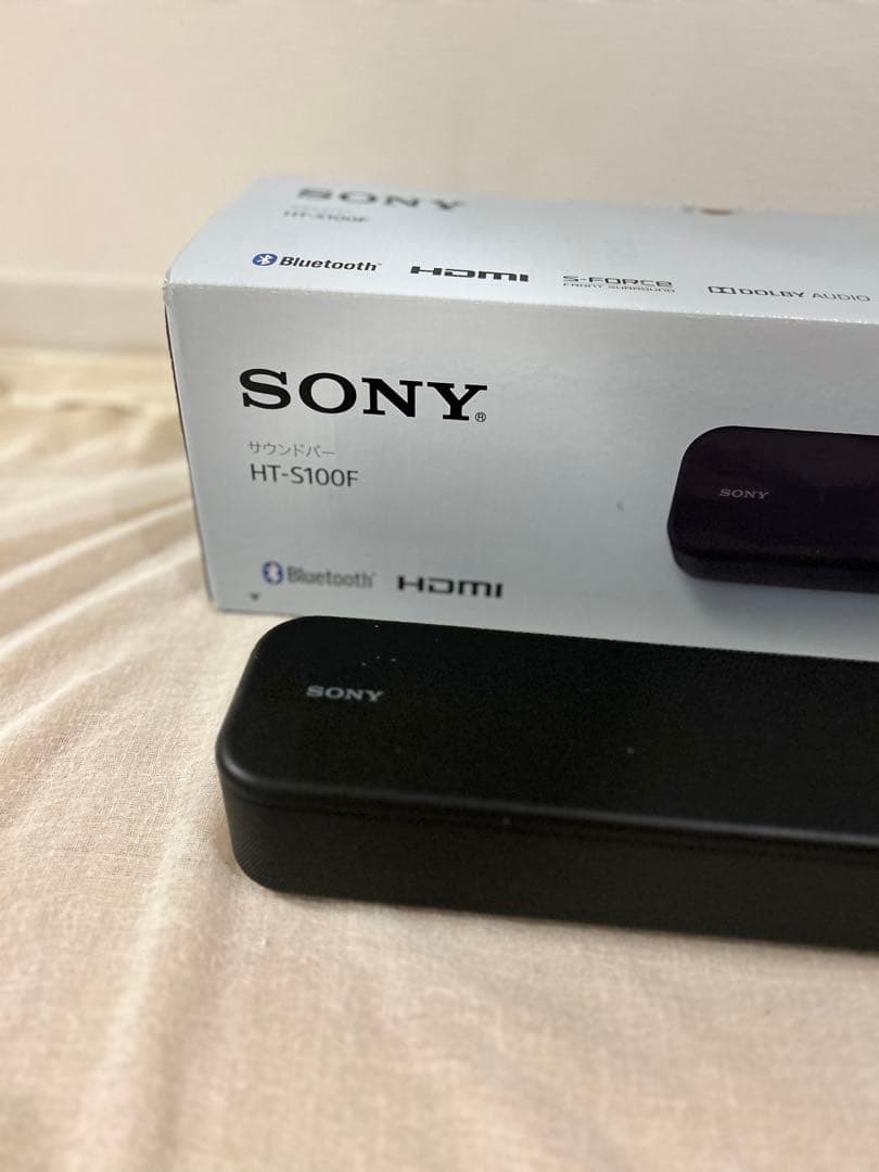 美品 SONY ソニー サウンドバー HT-S100F 2022年製 ブラック
