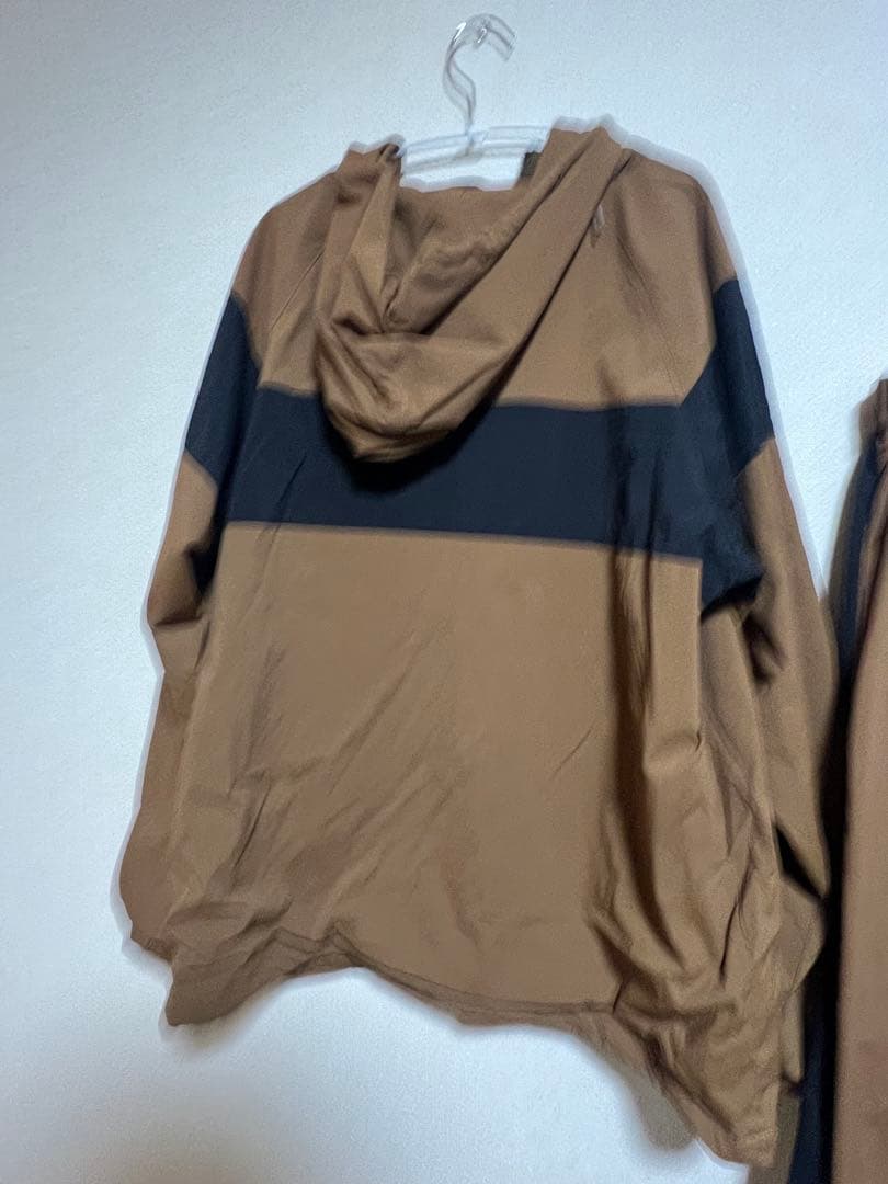 RVCA ナイロンジャケット・パンツセット ブラウン 美品