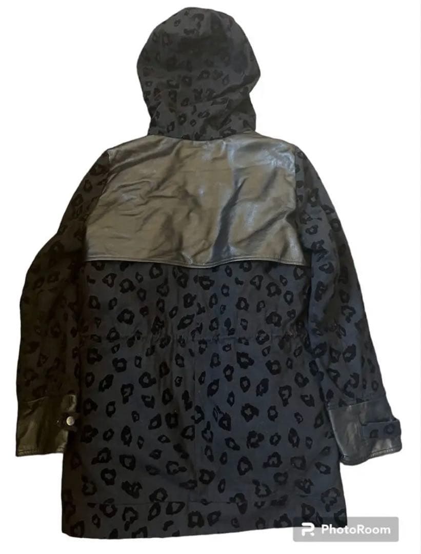 ⭐️⭐️希少◆未使用◆ 定価70000円◆PYRUSレザー付き2wayコート