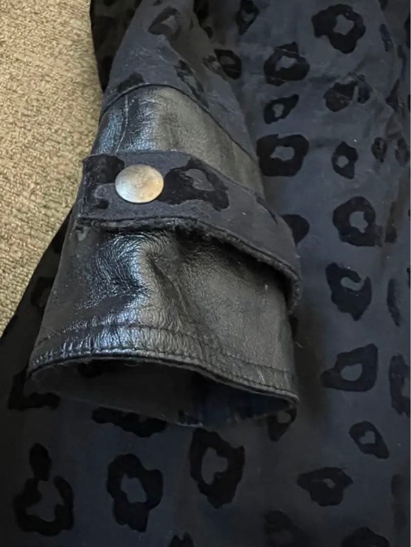 ⭐️⭐️希少◆未使用◆ 定価70000円◆PYRUSレザー付き2wayコート