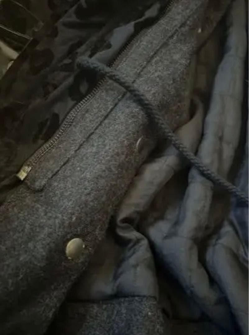 ⭐️⭐️希少◆未使用◆ 定価70000円◆PYRUSレザー付き2wayコート