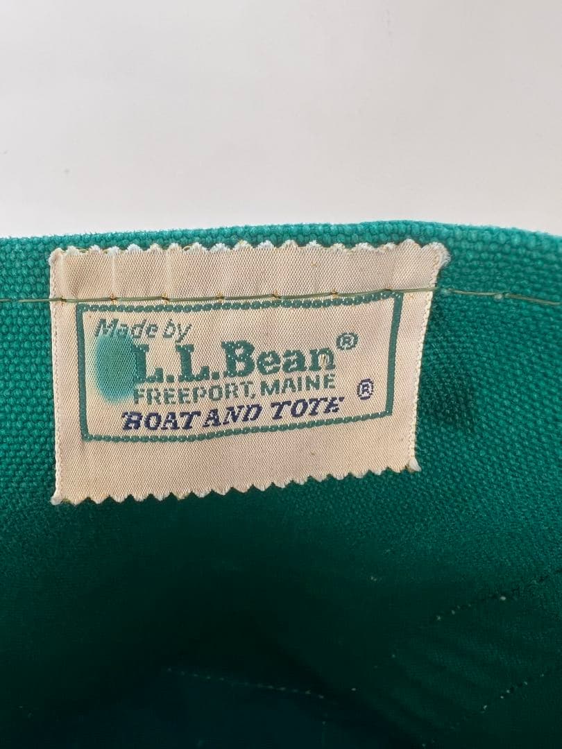 ぱ*ん様 L.L.BEAN GREEN×NAVY DELUXE TOTE