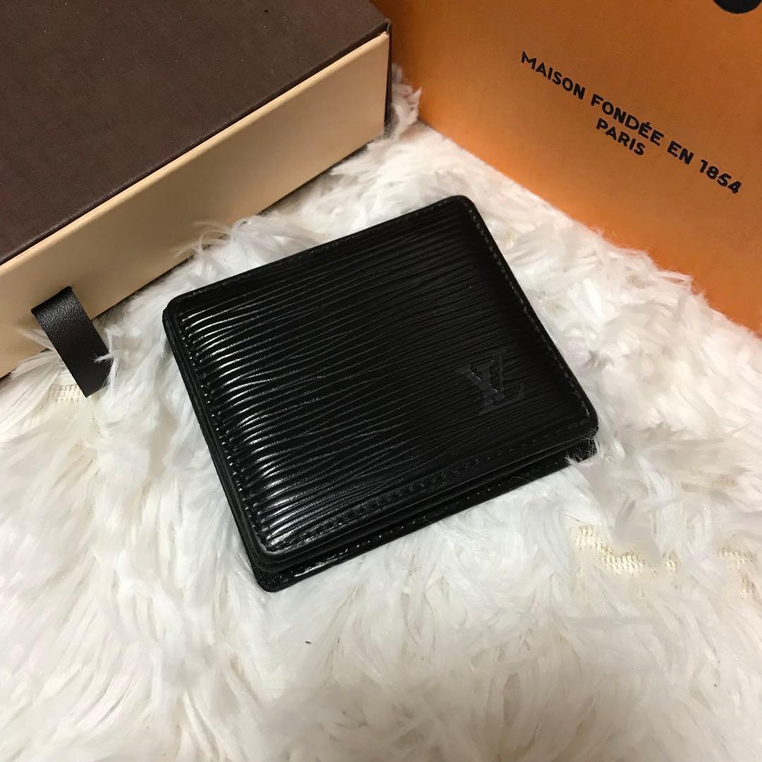 ヴィトン　エピ　 ポルト・モネ・ボワット　ブラック　ケース