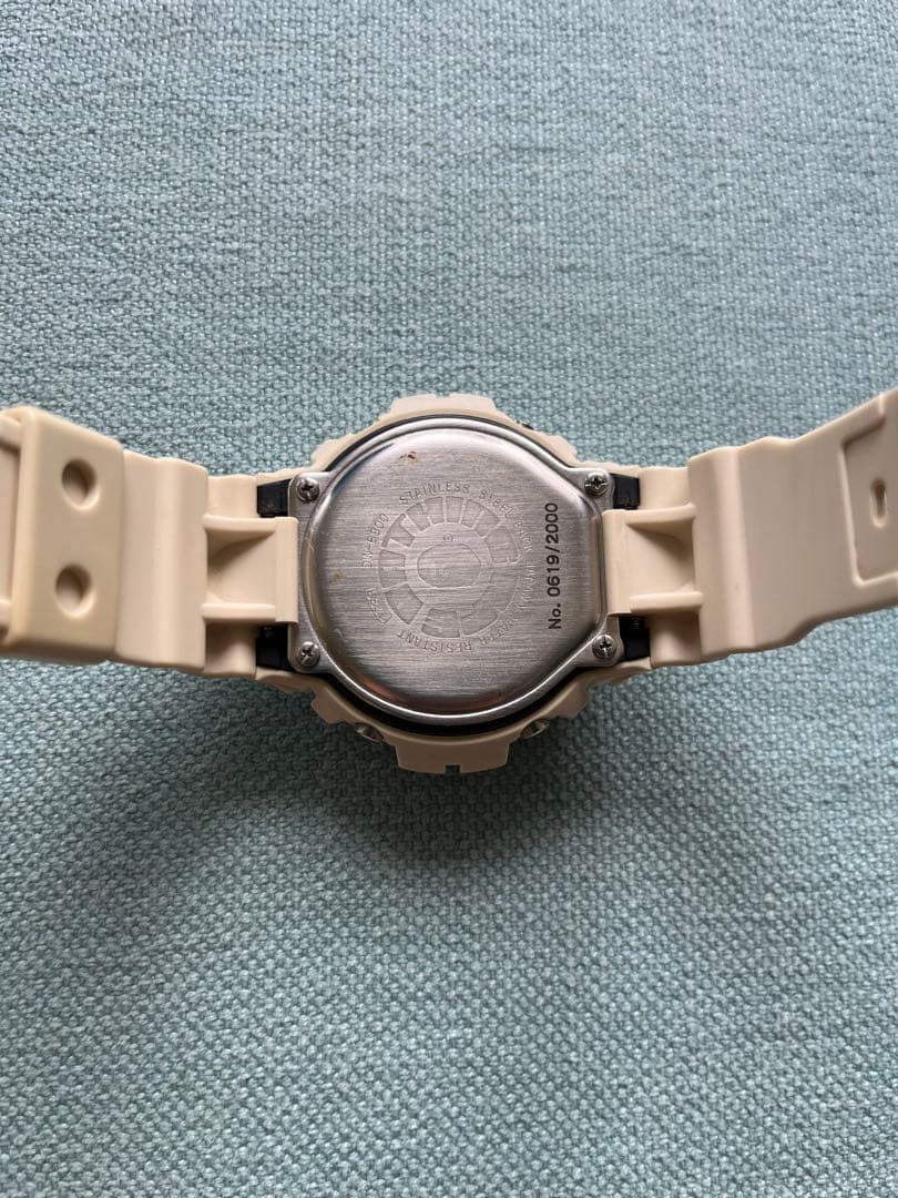 【稼動品】限定2000本 G-SHOCK ホワイト A Bathing Ape