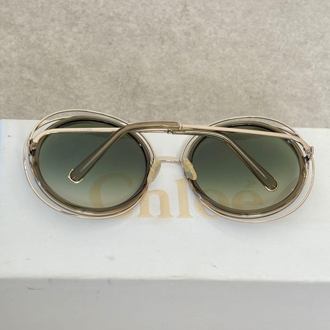 クロエ　サングラス　Chloe 大きめサングラス　小顔