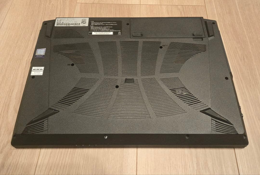 【ほぼ未使用】ゲーミングノート RTX2060/メモリ16GB/SSD512GB