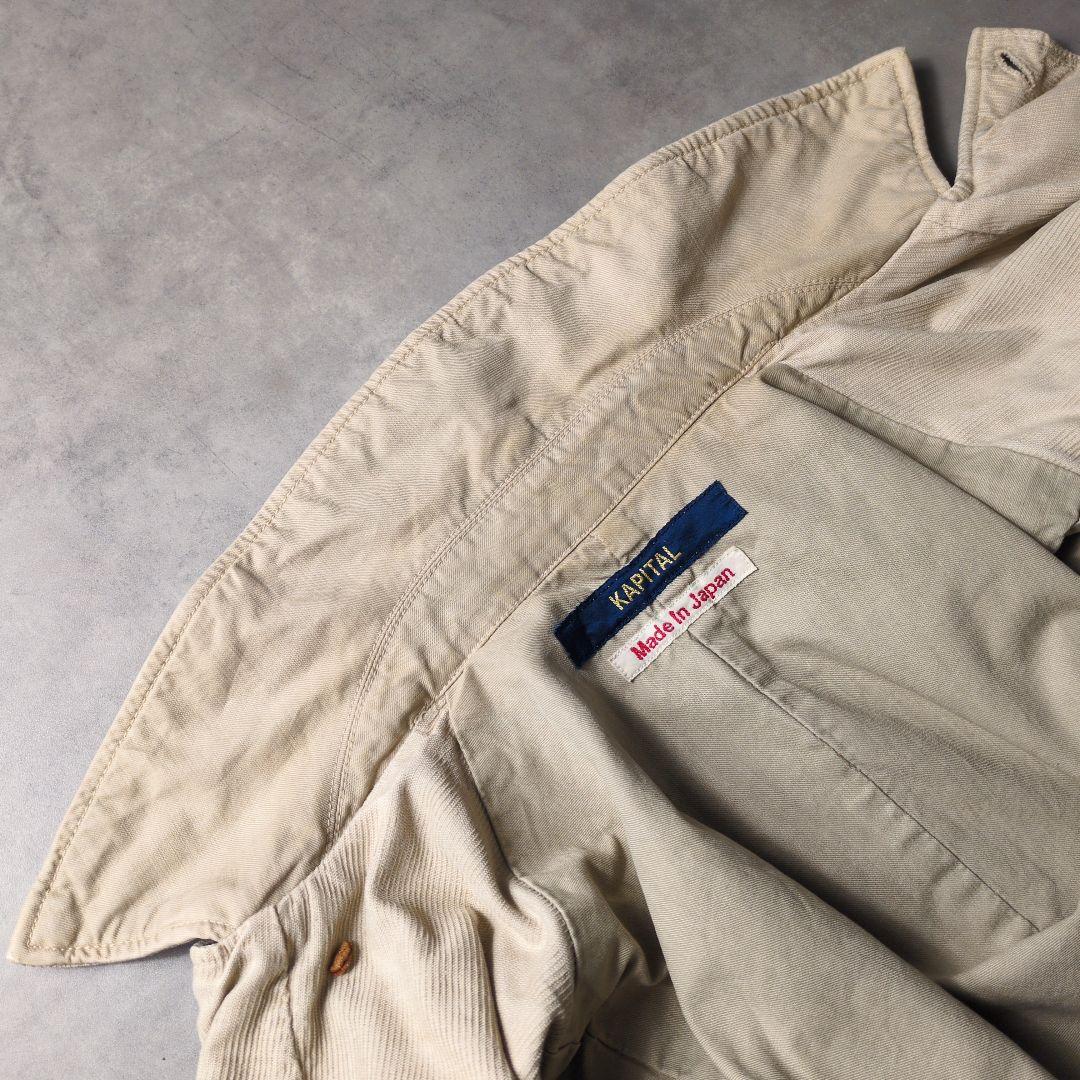KAPITAL コーデュロイジャケット 昔々Pコート 初期 CAPITAL期