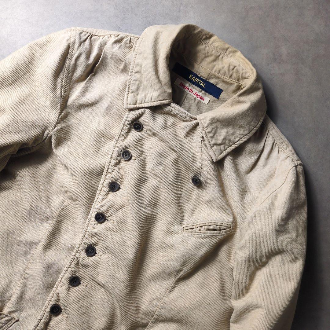 KAPITAL コーデュロイジャケット 昔々Pコート 初期 CAPITAL期