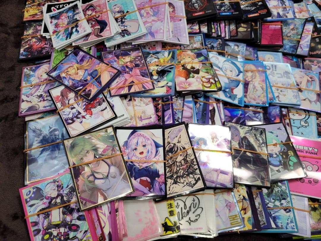 キャラスリーブ まとめ 大量 超大量 無地なし スリーブ カードプロテクター　②