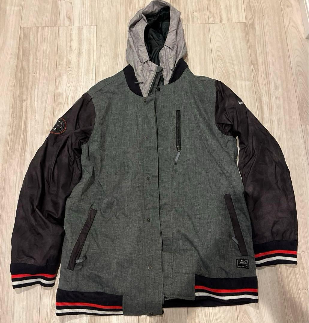 Nike スノーボードジャケット XL グレー/ブラック