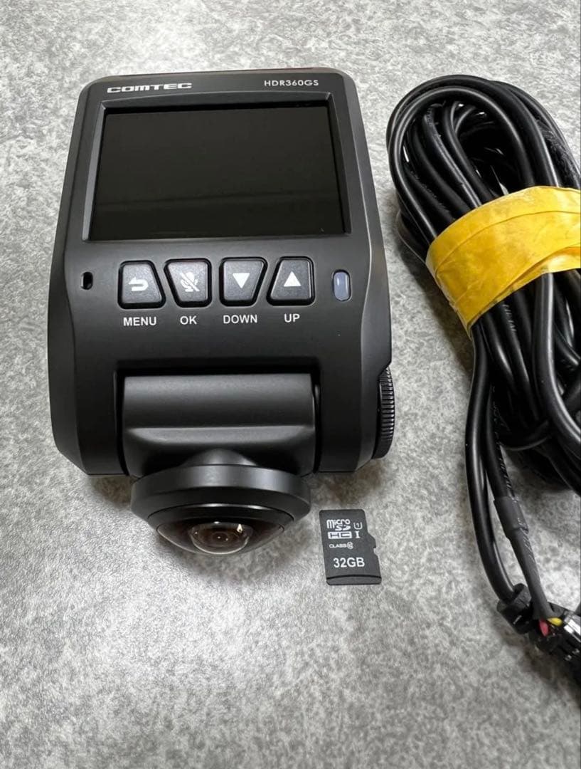 COMTEC HDR360GS ドライブレコーダー 32GB付き