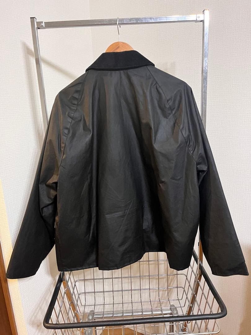 美品　Barbour トランスポート ブラック サイズ40 WAX JACKET