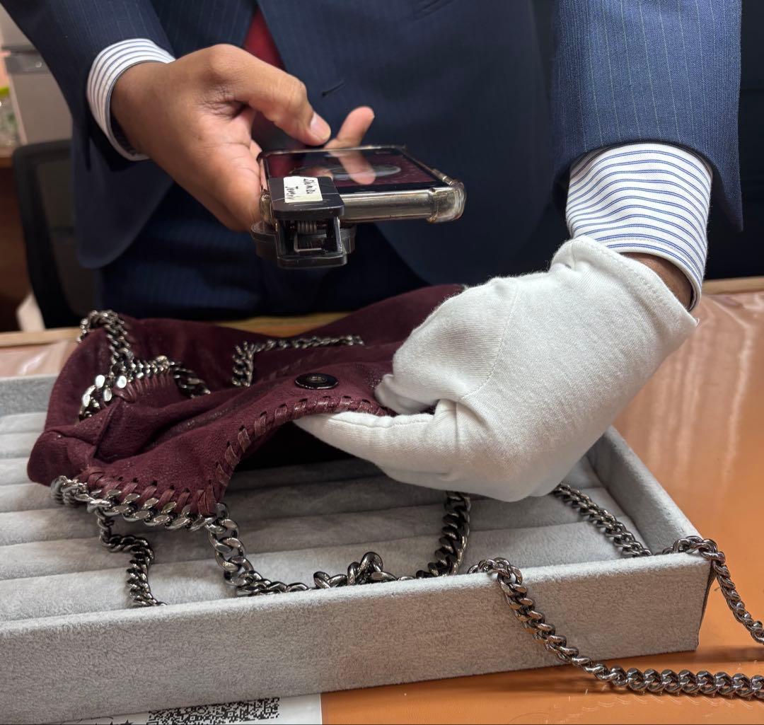 ステラ マッカートニー　ファラベラ シャギーディア トートバッグ