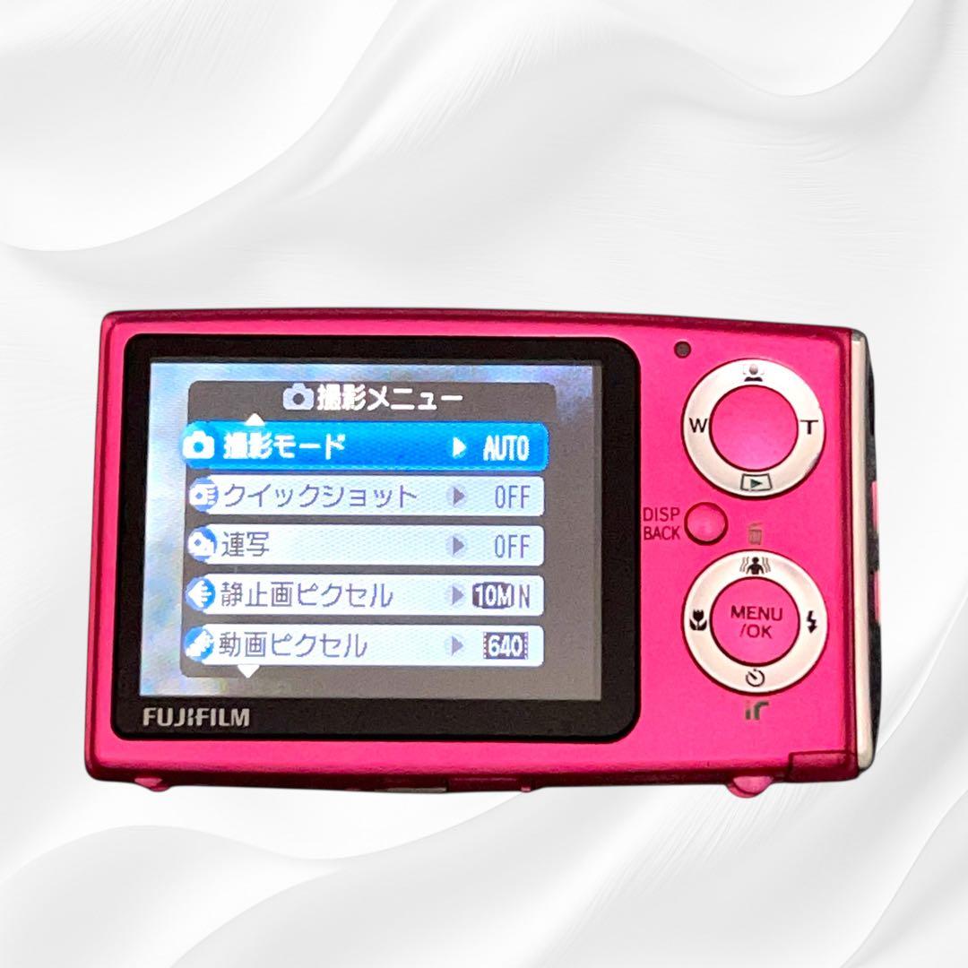 FUJIFILM FINEPIX Z20 ピンク 本体、充電器、4GBSDカード