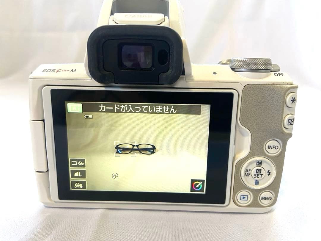 Canon EOS Kiss M EF-M 15-45mm レンズキット