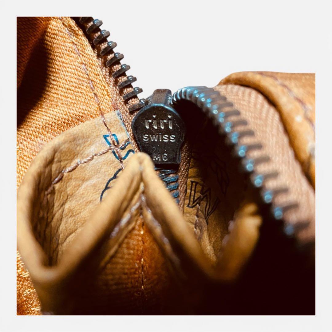 MCM 大容量 ボストンバッグ ブラウン モノグラム エムシーエム レザー