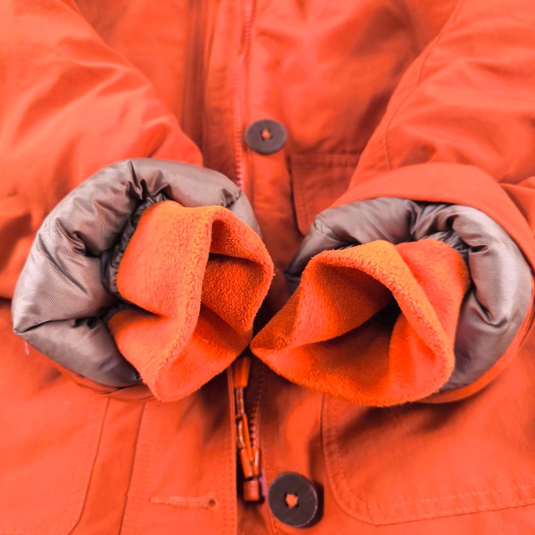 【noa様】mont-bell ハスキーコート オレンジ ダウンジャケット M