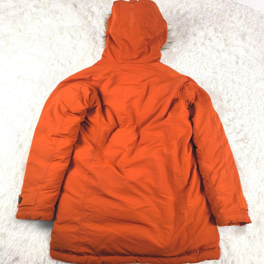 【noa様】mont-bell ハスキーコート オレンジ ダウンジャケット M