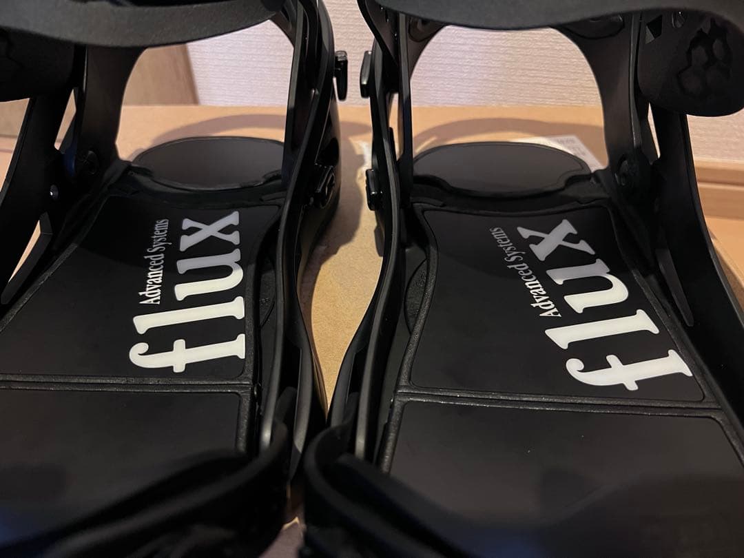 FLUX DS ビンディング ブラック M 木目調 30周年記念モデル