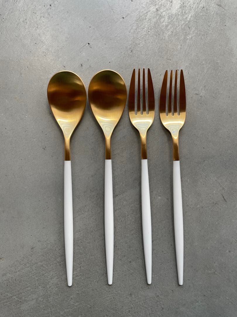 断*い様 クチポール cutipol MIO ミオ ディナー ホワイト ゴールド