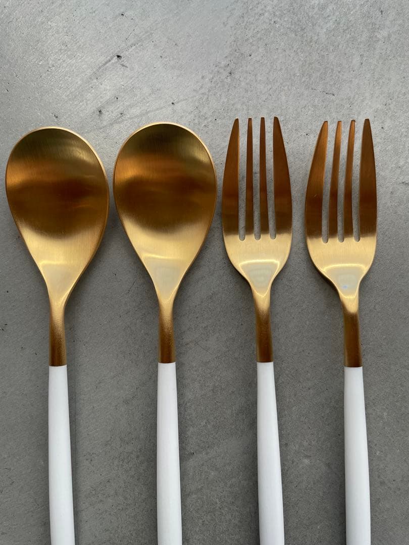 断*い様 クチポール cutipol MIO ミオ ディナー ホワイト ゴールド