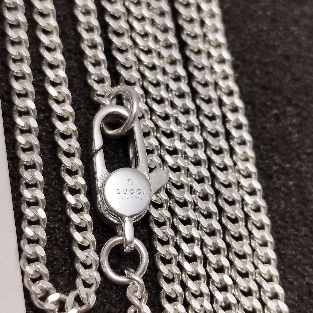 訳あり特別価格 GUCCI グッチ 45cm ネックレス 喜平 チェーン