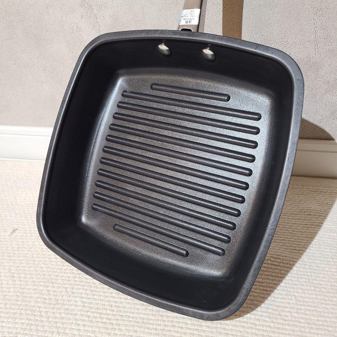 MEYER 　マイヤー　スクエアグリルパン　片手フライパン