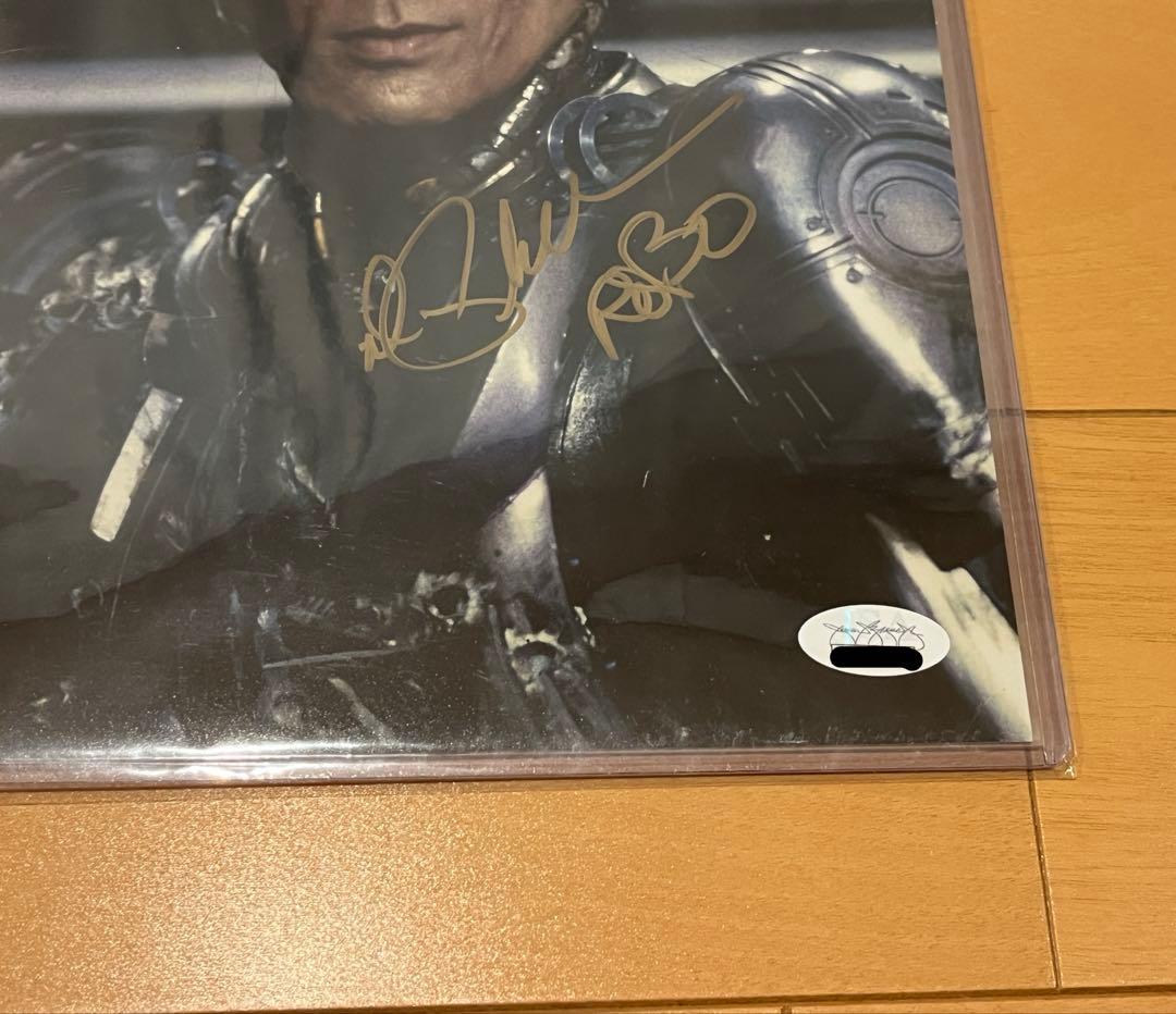 ピーター・ウェラー　ロボコップ　直筆サイン