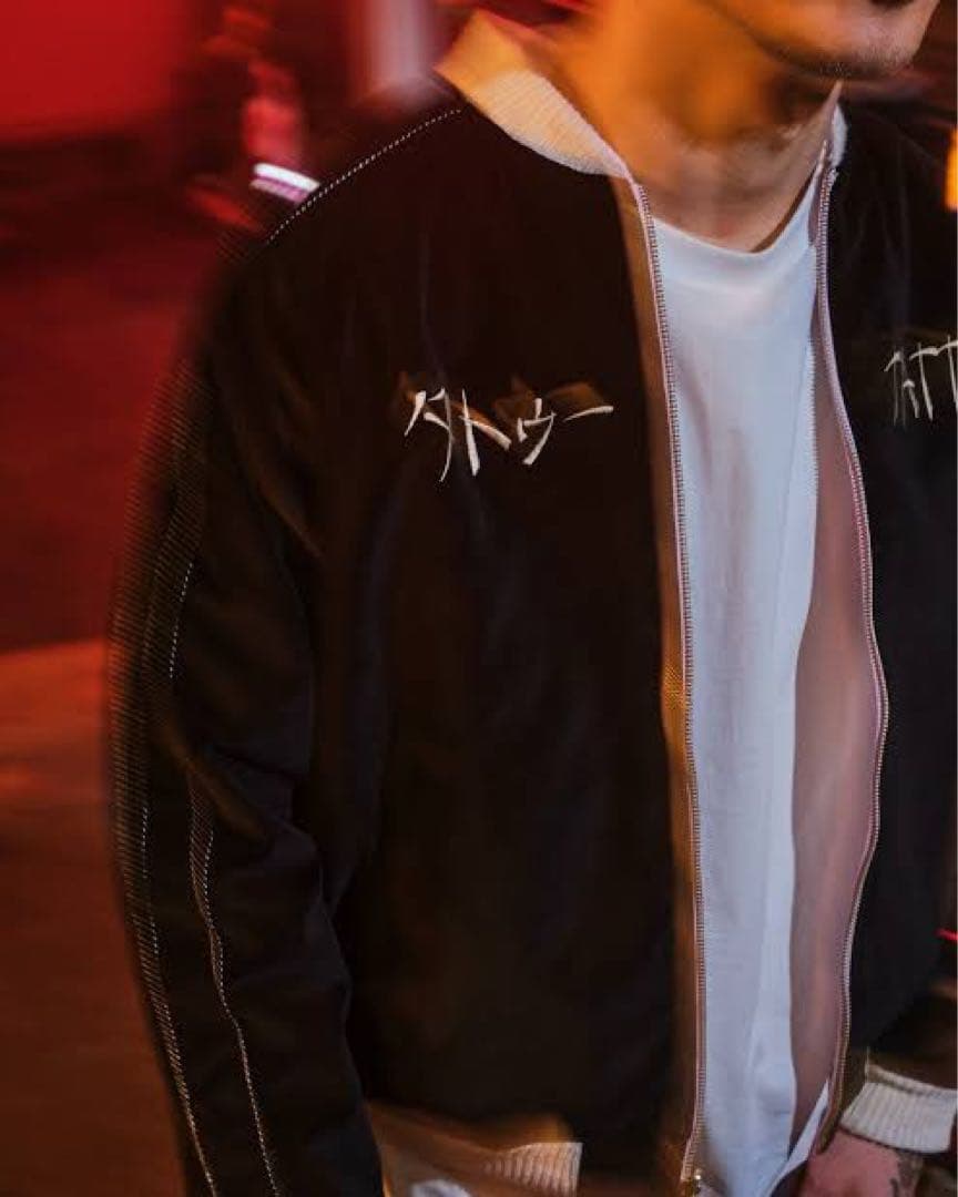 【新品未使用】TSY ORIGINAL スカジャン BLACK×PINK