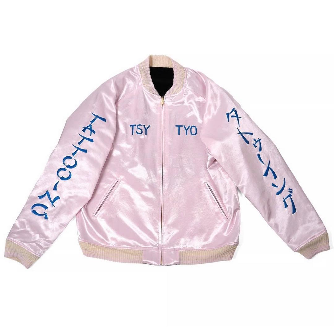 【新品未使用】TSY ORIGINAL スカジャン BLACK×PINK