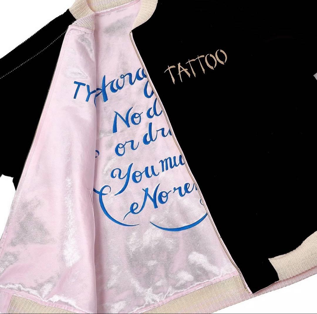 【新品未使用】TSY ORIGINAL スカジャン BLACK×PINK