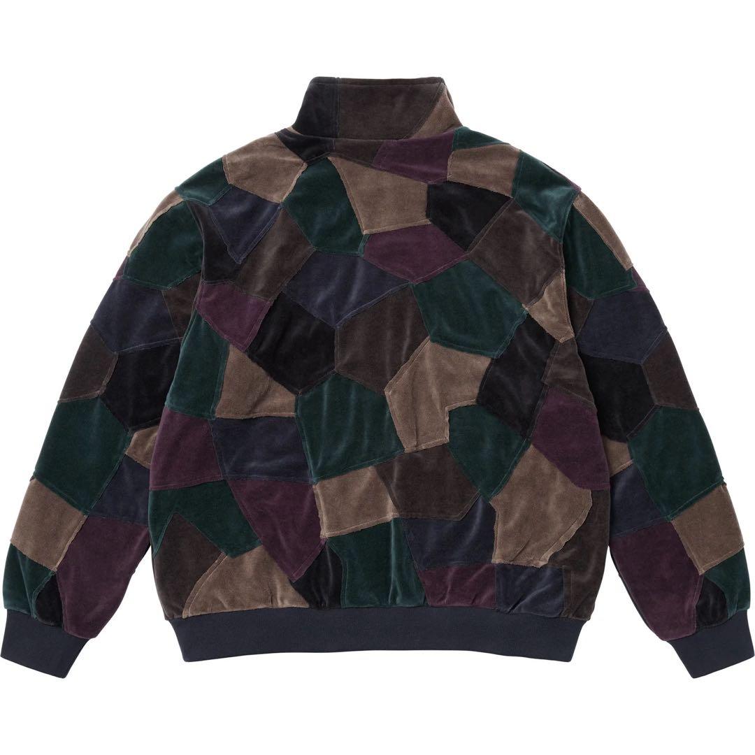 ジャケット・アウター Supreme Patchwork Velour Track Jacket