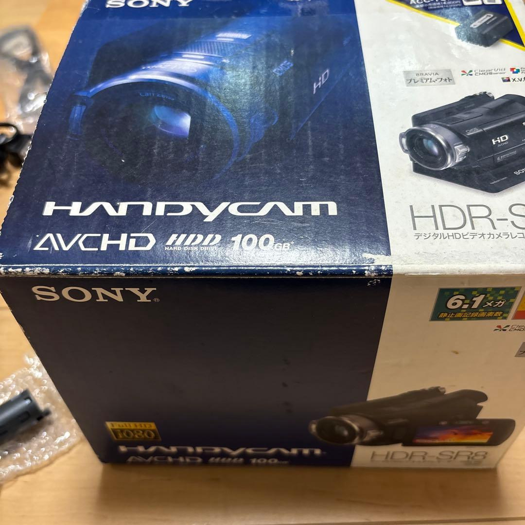 SONY HANDYCAM HDR-SR８ビデオカメラ