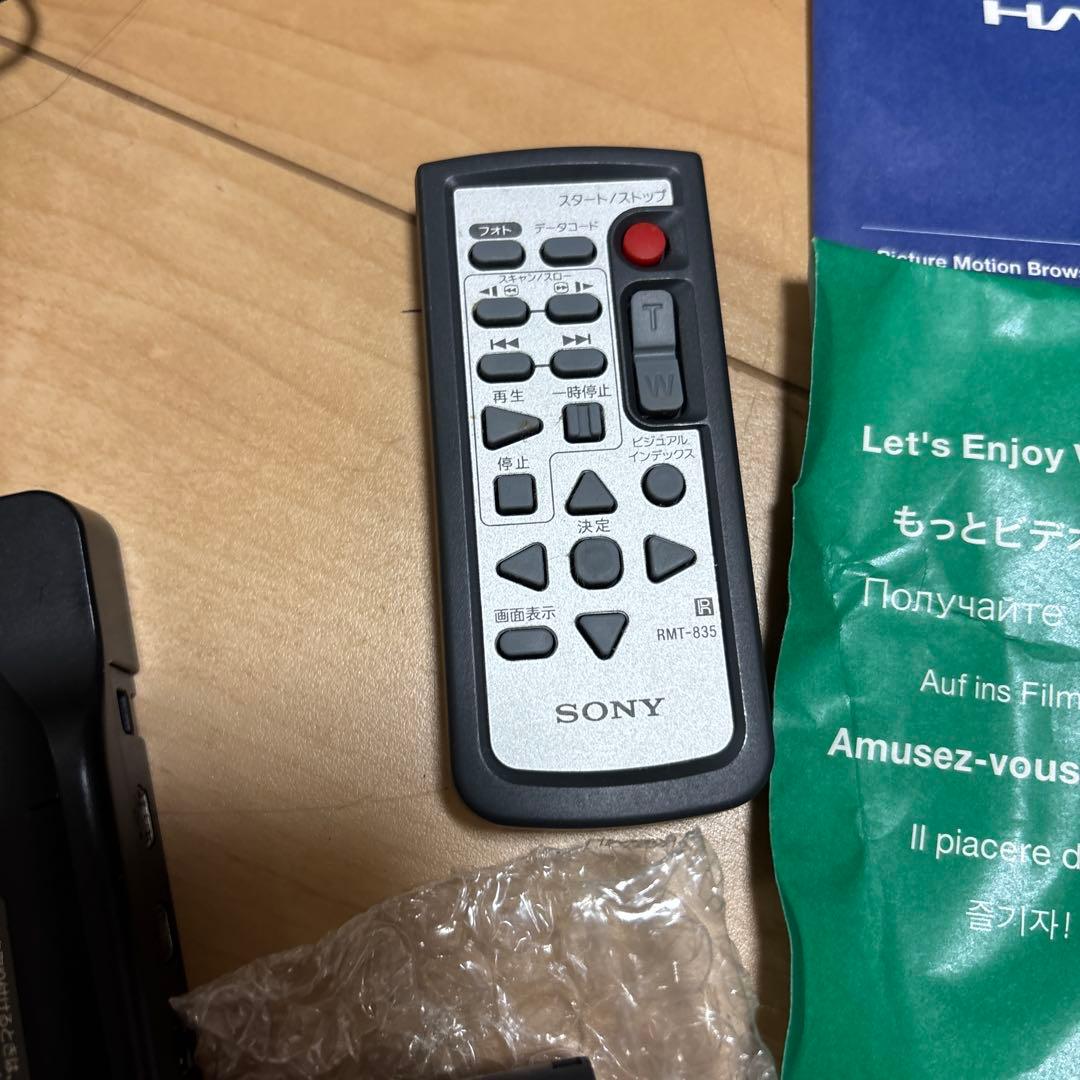 SONY HANDYCAM HDR-SR８ビデオカメラ